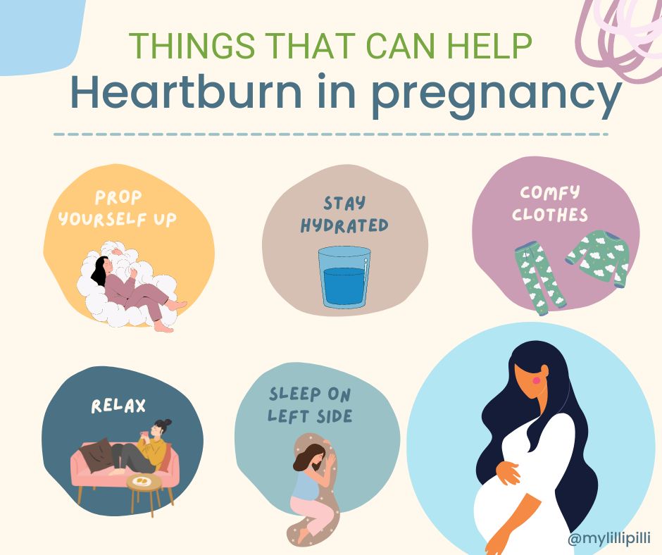 Tips for heartburn in pregnancy